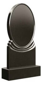 Модель памятника №35 вертикальный, портретный, округлый, мужской, детский